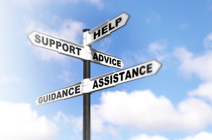 Help and support signpost